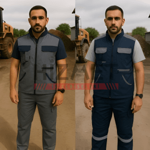 Alt Üst Yazlık Pantolon Yelek Takımı
